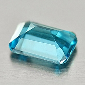 ok. 1,08ct/szt. -UWODZICIELSKI TOPAZ NAT.- 6,93x4,91mm 3,18mm  gł ośmiokąt