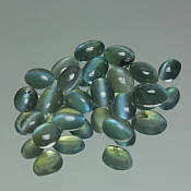 ok. 0,15ct/1szt. -KOCIE OKO -  ALEKSANDRYT NAT.-   owal