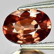 ok. 1,47ct/1szt. -DOSTOJNY IMPERIAL  CYRKON NAT.-  7,6 x 5,5 x 3,3 mm owal