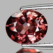 ok. 1,75ct/1szt. -OSZAŁAMIAJĄCY CYRKON NAT.-  7,7 x 6,3 x 3,7 mm owal