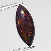 ok. 1,505ct/szt. -WSPANIAŁY CZARNY OPAL NAT.- 14,97x6,24/3,48mm markiza