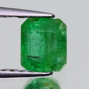 ok. 0,47ct/szt. -UJMUJĄCY SZMARAGD NAT.- 4,72x4,00/2,92mm ośmiokąt