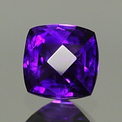 ok. 0,91ct/1szt. -ZMIENNOBARWNY AMETYST NAT.- 6,01x6,03/3,96mm antyk