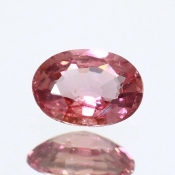 ok. 0,97ct/1szt. - PADPARADŻA SZAFIR NAT.- 7,01x5,03/3,15mm owal