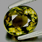 ok. 1,18ct/1szt. - TURMALIN NAT.- 6,7x5,7/4,4mm owal