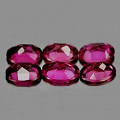 ok. 0,25ct/1szt. - TURMALIN NAT.- 5x3/2mm owal