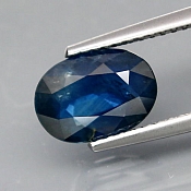 ok. 0,33ct/1szt. -ŚLICZNY SZAFIR NAT.- 4,5x3,5mm owal