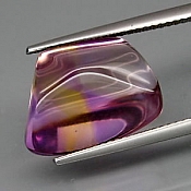 ok. 11,6ct/1szt. -WYJĄTKOWY AMETRYN NAT.- 16,3x9,3/8,5 mm fantazyjny