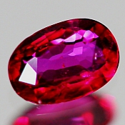 ok. 0,36ct/szt. -NIE POPRAWIANY RUBIN NAT.- 5,32x3,59/1,83mm owal