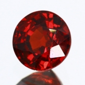 ok. 1,495ct/1szt. -ZAPIERAJĄCY DECH SPESSARTYN GRANAT NAT.- 6,14x6,12/4,22mm okrągły