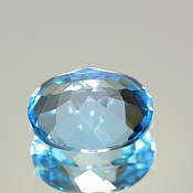 ok. 5,805ct/szt. -SWISS BLUE TOPAZ NAT.- 11,92x10,00/6,22mm owal