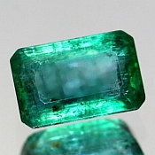 ok. 1,556ct/szt. -certyfikowany NAJCENNIEJSZY SZMARAGD NAT.- 7,90x5,12/4,16mm ośmiokąt