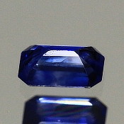 ok. 0,365ct/1szt. - royal blue CEJLOŃSKI SZAFIR NAT.- 4,92x2,96/2,38mm ośmiokąt