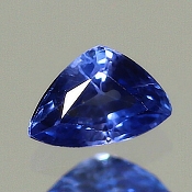 ok. 0,41ct/1szt. -CEJLOŃSKI SZAFIR NAT.- 5,44x3,78/2,70mm trilion