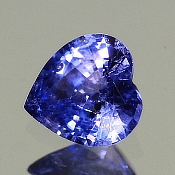 ok. 0,69ct/1szt. -PRZEPIĘKNY SZAFIR NAT.- 5,74x5,42/2,98mm serce