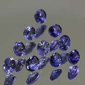 ok. 0,12ct/1szt. - TANZANIT NAT.- 4x3mm owal