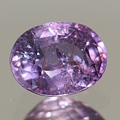 ok. 1,985ct/1szt. -LAWENDOWY UNIKALNY SZAFIR NAT.- 8,02x6,12/4,66mm owal