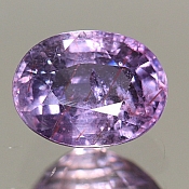 ok. 1,985ct/1szt. -LAWENDOWY UNIKALNY SZAFIR NAT.- 8,02x6,12/4,66mm owal