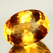 ok. 11,235ct/1szt. -PRZEPIĘKNY CYTRYN NAT.- 16,52x12,34/9,02mm owal