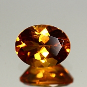 ok. 1,55ct/1szt. -ZŁOCISTY CYTRYN NAT.- 8,90x6,92/4,74mm owal