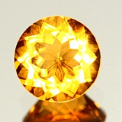 ok. 1,775ct/1szt. -ZŁOCISTY CYTRYN NAT.- d8,04/5,14mm okrągły