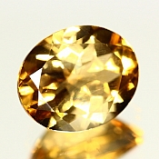 ok. 3,18ct/1szt. -ZŁOCISTY CYTRYN NAT.- 10,90x8,90/5,88mm owal