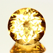 ok. 5,85ct/1szt. -SŁONECZNY CYTRYN NAT.- d11,92/7,85mm okrągły