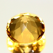 ok. 5,85ct/1szt. -SŁONECZNY CYTRYN NAT.- d11,92/7,85mm okrągły