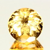 ok. 3,52ct/1szt. -SŁONECZNY CYTRYN NAT.- d9,96/6,88mm okrągły