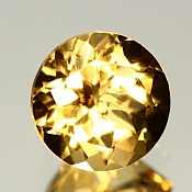 ok. 1,82ct/1szt. -SŁONECZNY CYTRYN NAT.- d8,02/5,44mm okrągły