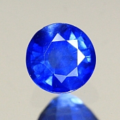 ok. 0,68ct/1szt. - cejloński SZAFIR NAT.- d5,02/3,34mm okrągły