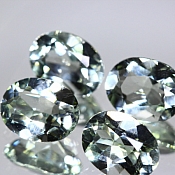 ok. 1,55ct/1szt. -PRASIOLIT ZIELONY AMETYST NAT.- 7,1x9,1x4,6mm,-6,8x8,9x4,7mm owal