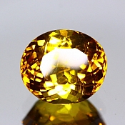 ok. 4,83ct/1szt. -MADERA CYTRYN NAT.- 11,74x10,21/7,19mm owal