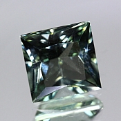 ok. 4,86ct/1szt. -PRASIOLIT tzw ZIELONY AMETYST NAT.- 10,02x9,95/7,25mm kwadrat