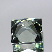 ok. 4,69ct/1szt. -PRASIOLIT tzw. ZIELONY AMETYST NAT.- 9,99x9,99/6,98mm kwadrat