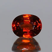 ok. 2,98ct/1szt. -SPESSARTYN  GRANAT NAT.- 8,40x6,64/5,42mm owal