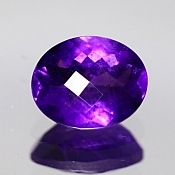 ok. 2,58ct/1szt. -ZMIENNOBARWNY AMETYST NAT.-  owal 10x8mm