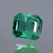 ok. 0,425ct/szt. -KRYSTALICZNIE CZYSTY SZMARAGD NAT.- 4,56x3,91/3,05mm ośmiokąt