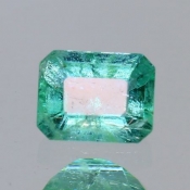 ok. 0,41ct/szt. -KRYSTALICZNY SZMARAGD NAT.- 4,91x3,84/2,69mm ośmiokąt