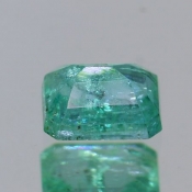 ok. 0,41ct/szt. -KRYSTALICZNY SZMARAGD NAT.- 4,91x3,84/2,69mm ośmiokąt