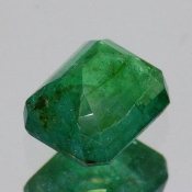 ok. 0,74ct/szt. -JEDWABISTY SZMARAGD NAT.- 5,44x4,29/3,76 ośmiokąt