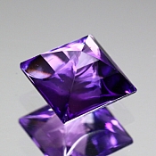 ok. 2,68ct/1szt. -IDEALNY AMETYST NAT.- 8,11x8,08/6,04mm kwadrat