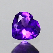 ok. 0,32ct/1szt. -ZACHWYCAJĄCY AMETYST NAT.- 5,00x5,08/2,85mm serce