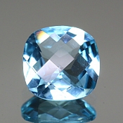 ok. 3,895ct/szt. - TOPAZ NAT.- 10,01x10,06/4,89mm antyk