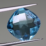 ok. 3,775ct/szt. - TOPAZ NAT.- 9,99x9,91/5,00mm antyk