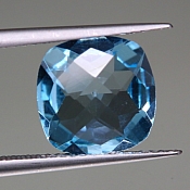 ok. 3,695ct/szt. - TOPAZ NAT.- 9,90x9,92/4,85mm antyk