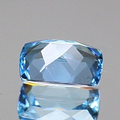 ok. 0,785ct/szt. - TOPAZ NAT.- 6,92x4,92/3,32mm antyk