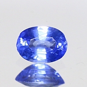 ok. 0,93ct/1szt. -CEJLOŃSKI PIĘKNY SZAFIR NAT.- 6,77x4,88/3,26mm owal