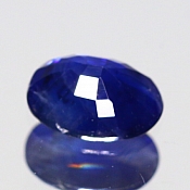 ok. 1,03ct/1szt. -SYJAMSKI SZAFIR NAT.- 6,96x5,06/3,17mm owal