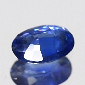 ok. 0,885ct/1szt. - SZAFIR NAT.- 7,19x5,21/2,64mm owal
